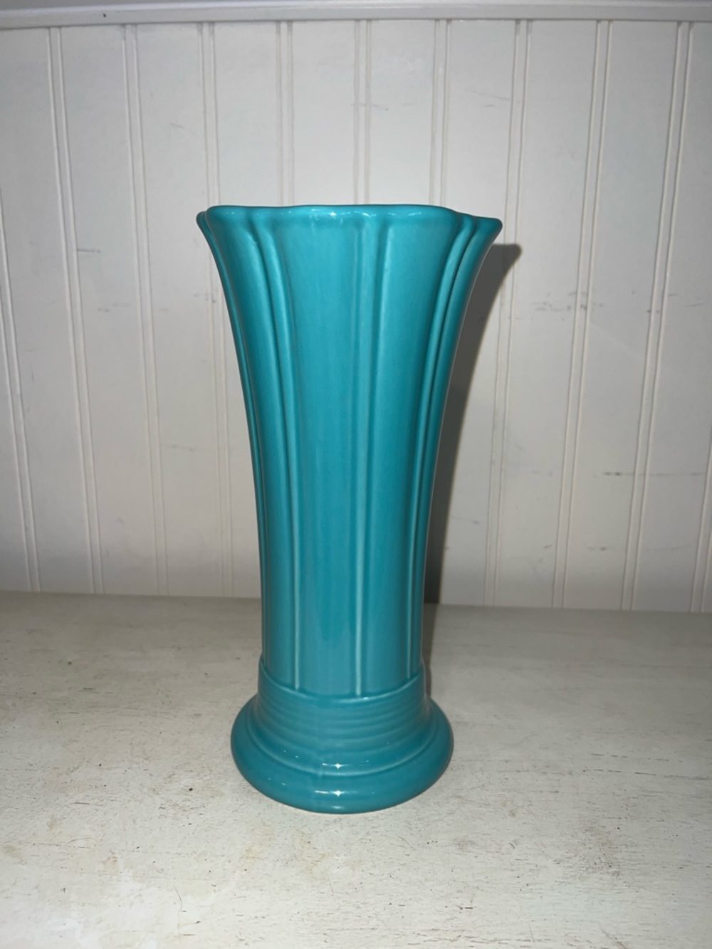 Fiesta Medium Vase Turquoise 9 5/8”